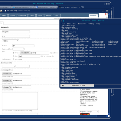 Blueprint - KDE Store