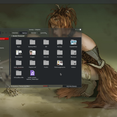 NightGlass Red - KDE Store