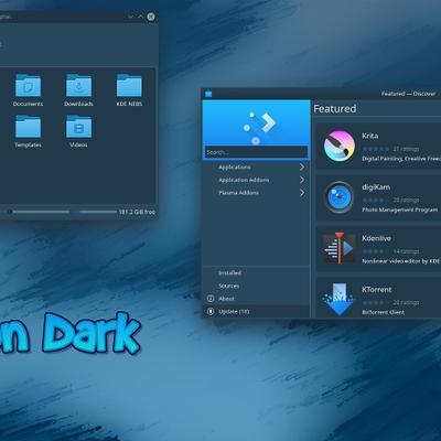 Lagoon Dark Plasma Color Scheme - KDE Store