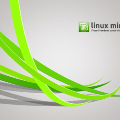 Linux Mint Green Curves - KDE Store