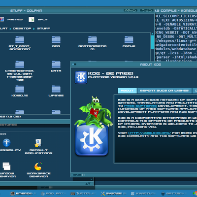 KvantumLyoko for Kvantum - KDE Store