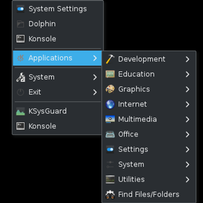 plasma-custom-desktop-menu - KDE Store