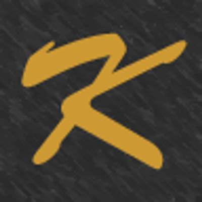 KDE/KaOS 002 Dark Orange Menu Button - KDE Store