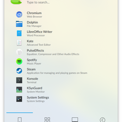 Unibody Kickoff [Application Launcher] - KDE Store