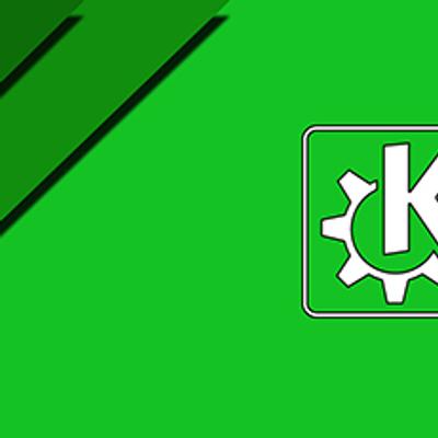 KDE simple green wallpaper - KDE Store