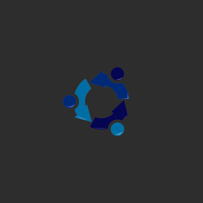 Ubuntu dark simple wallpaper - KDE Store