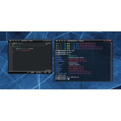Nightglow Blue - KDE Store