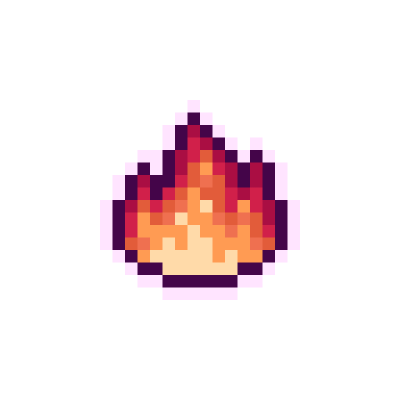 Lexs Pixel Fireplace - KDE Store