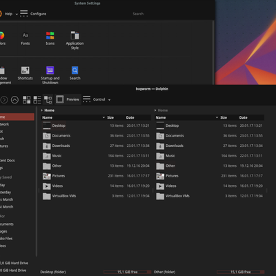 Dark Lines Kvantum Theme - KDE Store