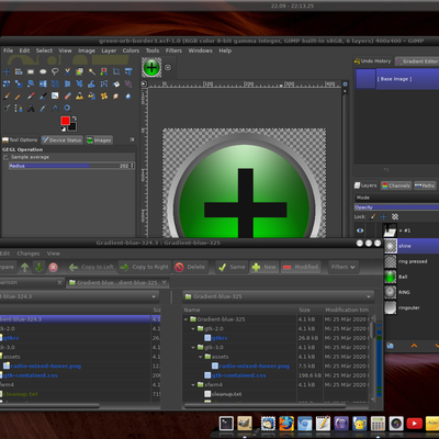 Gradient-black with Hi DPI support - KDE Store