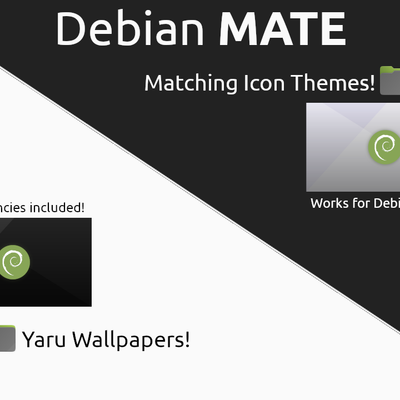 Debian MATE artwork - KDE Store