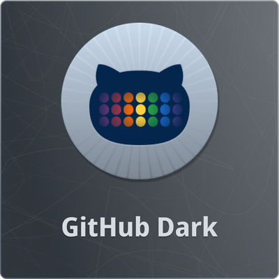 GitHub Dark - KDE Store