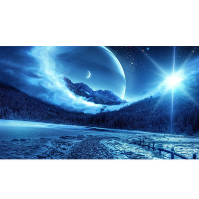 Blue aqua planet wide - hd - KDE Store
