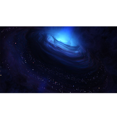 Blue spiral blackhole - 4k - KDE Store