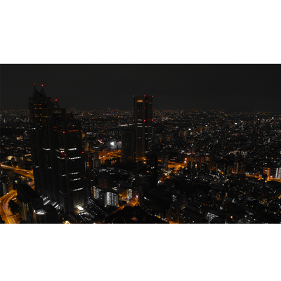 Night city lights - 4k - KDE Store