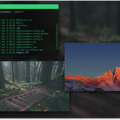 Lightly Shaders [Round corners and outline] - KDE Store