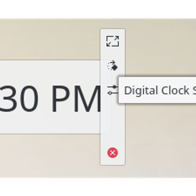 Digital Clock Lite KDE 5 Applet - KDE Store