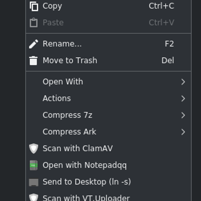 Send To Desktop - Shortcut Menu - Quick Simple Install - KDE Store