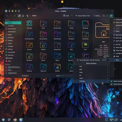 Infinity-Dark-Color - KDE Store