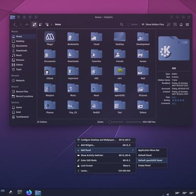 Mega-Dark-Color - KDE Store