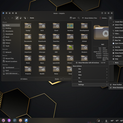 Goldy-Dark-Gray-Color - KDE Store