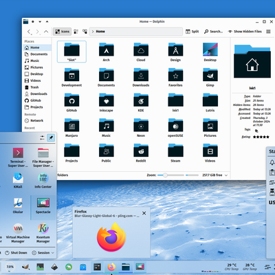 Blur-Glassy-Light-Global-6 - KDE Store