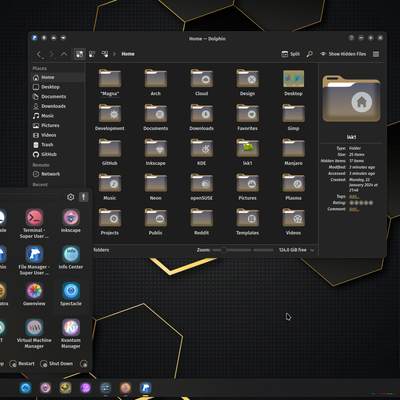 Goldy-Dark-Global-6 - KDE Store