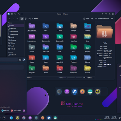 Ars Dark Global 6 - KDE Store