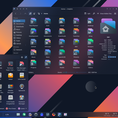 Slot Blur Dark Aurorae 6 - KDE Store