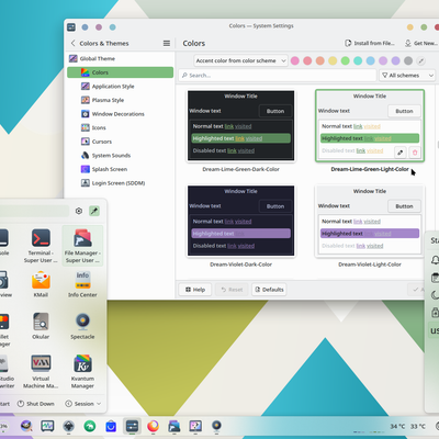 Dream-Lime-Green-Light-Color - KDE Store