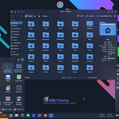 BonaFides Dark Kvantum - KDE Store