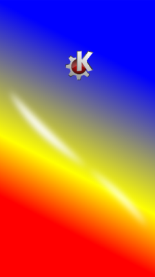 Mobile Phone KDE Sunburst
