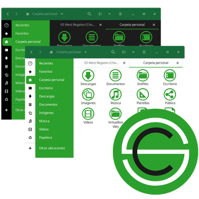 Simply Circles Green - KDE Store