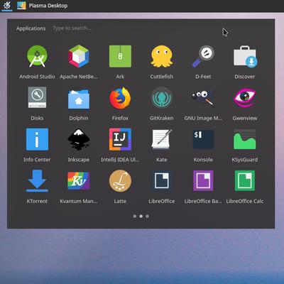 Minimal Menu - KDE Store