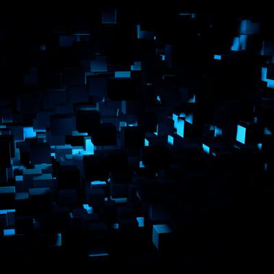 Dark Blue abstract - KDE Store