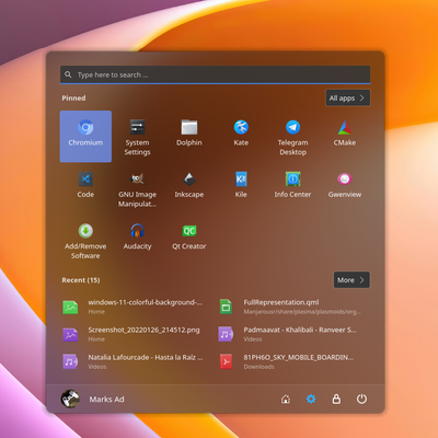 OnzeMenu 11 - KDE Store