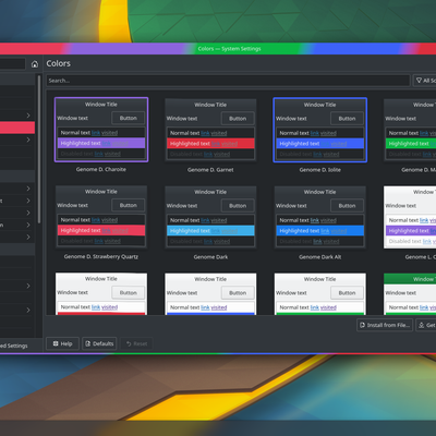 Genome Spectrum Colors - KDE Store
