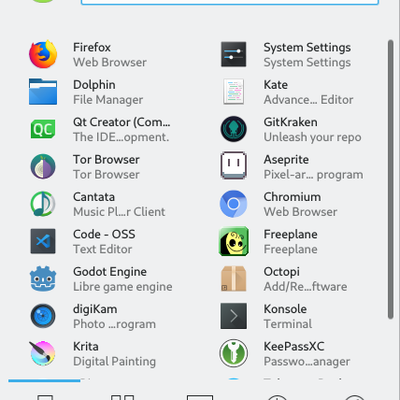 Kickoff/Grid - KDE Store