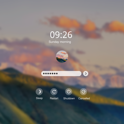 DeepinV20 Sddm Theme - KDE Store