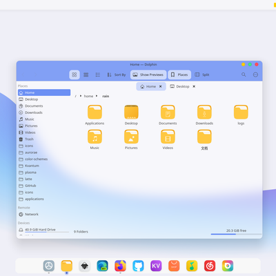 Future Aurorae Theme - KDE Store
