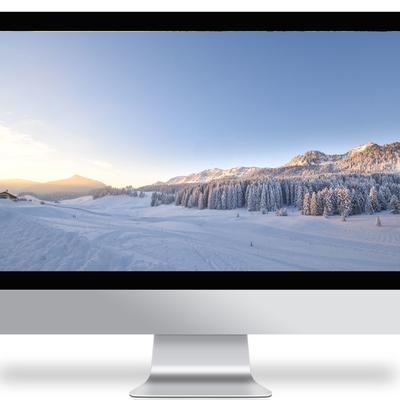 snow and sky - KDE Store