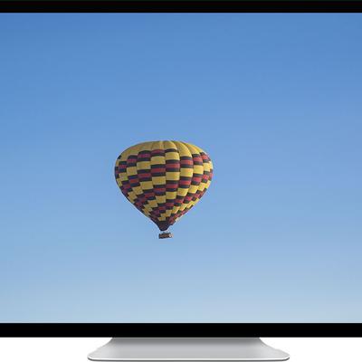 blue sky with baloon - KDE Store