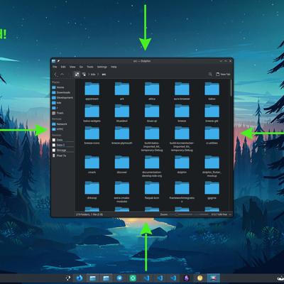 Center New Windows - KDE Store