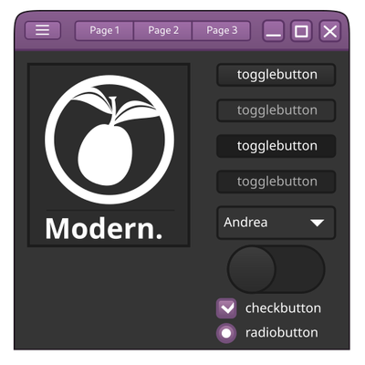Modern Kvantum - KDE Store