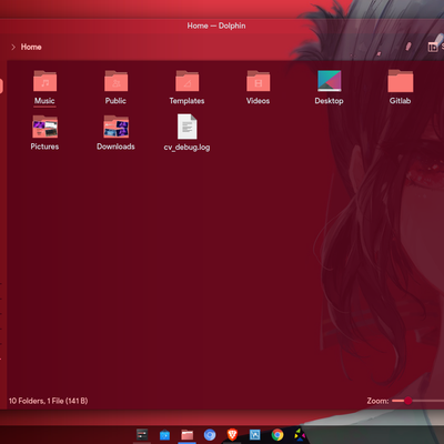 Pastel Red I - KDE Store