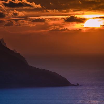 Sunset in the ocean - KDE Store