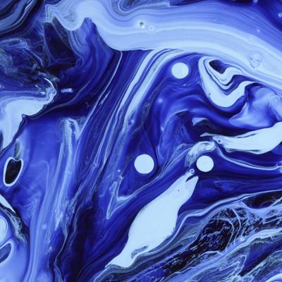 Water Drops on Blue Water Full HD - KDE Store