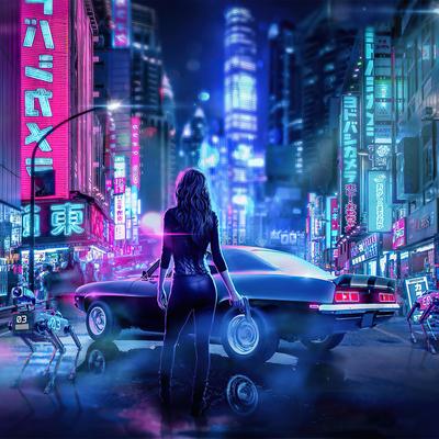 カールズバーグ　ネオンライト Cyberpunk Photography, Osaka, Japan, Wall Art Print - Etsy