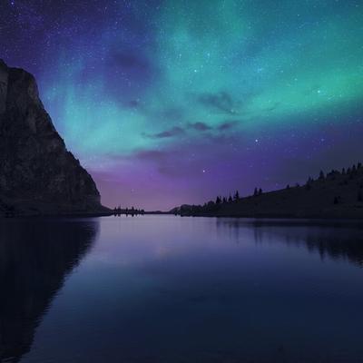 Mountain Lake Reflection - KDE Store