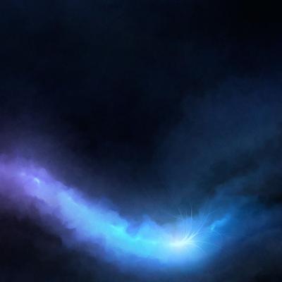 Lightning Strike on Gray Clouds Full HD - KDE Store
